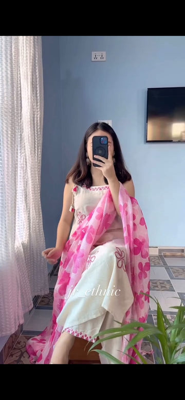 Pink colour cord set