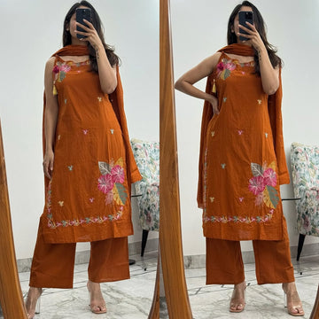 Fabulous Rust embroidery