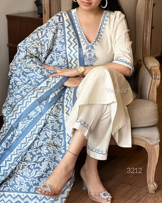 Beautiful embroidery suit